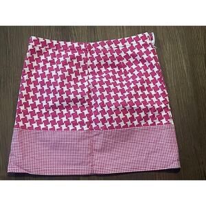 Michael Kors Size 6 Pink Short Skirt Pink & White‎